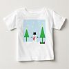 Christmas Snowman Baby T-shirt