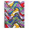 Colourful Abstract Pattern Notebook