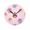 Cupcakes And Muffins Round Clock
