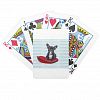 French Bulldog Puppy Portrait Bicycle Playing Cards