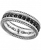 Scott Kay Men's Black Sapphire Ring (1-3/4 ct. t. w. ) in Sterling Silver