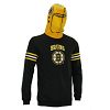 Boston Bruins Youth NHL Goalie Mask Full Zip Hoodie