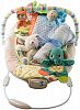 Baby Boy Bouncer Gift Set with Onesie, Swaddler, Teddy, Hat and Blanket