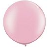 Qualatex 30 Inch Round Latex Balloons (Pack Of 2) (One Size) (Pearl Pink)