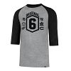 NHL Original 6 Club Raglan 3/4 Sleeve T-Shirt