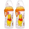 NUK Disney Winnie the Pooh 10 Ounces Active Cup Silicone Spout, 12+ Months, 2-Pack by NUK