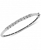 Diamond Bangle Bracelet (1 ct. t. w. ) in 14k White Gold