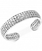 Effy Diamond Woven Bangle Bracelet (1/3 ct. t. w. ) in Sterling Silver