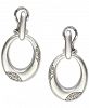 Effy Diamond Door Knocker Drop Earrings (1/3 ct. t. w. ) in Sterling Silver & 18k Gold