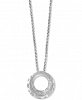 Effy Diamond Circle Pendant 18" Necklace (1/3 ct. t. w. ) in Sterling Silver