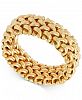 Italian Gold Woven Link Band in 14k Gold