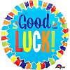 Anagram 18 Inch Good Luck Burst Circle Foil Balloon (One Size) (Multicolored)