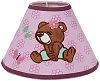 GEENNY Lamp Shade without Base, Girl Teddy Bear