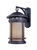 2371-AM-ORB - Designers Fountain - Sedona - One Light Outdoor Wall Lantern Oil Rubbed Bronze Finish with Amber Glass - Sedona