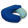 NurSit Nursing Pillow with Removable Blue Slipcover, Ducky Print