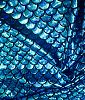 HomeBuy Jersey Mermaid Scale Fabric Fish Tale Foil - Spandex - Lycra - 2 Way Stretch Material - 150Cm Wide - 7 Colours (Blue Turquise)