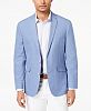 Kenneth Cole Reaction Men's Slim-Fit Blue Chambray Sport Coat, Online Only
