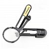 OMUDA Stainless steel nail clippers with magnifying glass/ The elderly and children’s Nail cutter