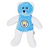 Manchester City FC Childrens/Kids Solid Bear Contrast (One Size) (Blue/White)