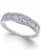 Diamond Openwork Curved Ring (3/4 ct. t. w. ) in 14k White Gold