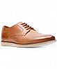Clarks Men's Raharto Leather Plain-Toe Oxfords Men's Shoes