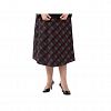 Silvert's Women's Plaid Perfection Wrap Skirt - Burgundy - Small
