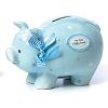 Nat and Jules My First Piggy Bank, Large, Blue (Discontinued by Manufacturer)