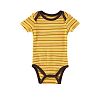 FANOUD Newborn Romper , Newborn Infant Baby Boys Girls Striped Romper Jumpsuit Outfits Clothes (Yellow, 72)