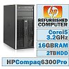 HP Compaq Pro 6300 MT/Core i5-3470 @ 3.2 GHz/16GB DDR3/2TB HDD/DVD-RW/No OS