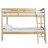 Dream On Me Taylor Twin Over Bunk Bed, Natural