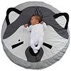 FANOUD Baby Children Cartoon Rug Carpet Pad with Animal Soft Christmas Mat for Baby Creeping (Gray B)