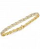 Diamond Swirl Link Bracelet (1 ct. t. w. ) in 14k Gold