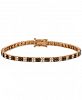 Le Vian Chocolatier Diamond Cluster Tennis Bracelet (2-1/10 ct. t. w. ) in 14k Rose Gold