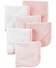 Carter's Baby Girls 6-Pack Washcloths