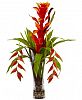 Nearly Natural Silk Bromeliad & Heliconia in Vase
