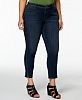 Style & Co Plus Size Split-Cuff Skinny Ankle Jeans, Created for Macy's