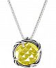 Peter Thomas Roth Lemon Citrine Adjustable Pendant Necklace (4 ct. t. w. ) in Sterling Silver