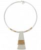Robert Lee Morris Soho Two-Tone Wire-Wrapped 16" Pendant Necklace