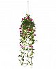 Nearly Natural 30" Petunia Artificial Plant Hanging Basket