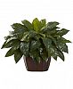 Nearly Natural 27" Giant Bird's Nest Fern Artificial Plant in Decorative Planter
