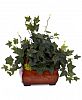 Nearly Natural Puff Ivy Artificial Plant in Chest Planter