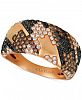 Le Vian Exotics Houndstooth Diamond Ring (1-1/10 ct. t. w. ) in 14k Rose Gold