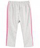 First Impressions Baby Girls Side-Stripe Pants, Created for Macy's