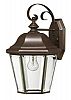 CER-5325-RRST-GU24 - Justice Design - Small Lantern Open Top and Bottom ADA Sconce Real Rust Finish (Smooth Faux)Smooth Faux - Ceramic