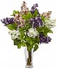 Nearly Natural Lilac Silk Flower Arrangement
