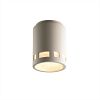 CER-6107W-NAVS - Justice Design - Prairie Window Flush-Mount Cylinder Outdoor Navarro Sand Finish (Smooth Faux)Smooth Faux - Radiance