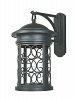 CER-7345-BIS-GU24 - Justice Design - Small Prairie Window Open Top and Bottom Sconce Bisque Finish (Unfinished)Bisque Finish Type - Ambiance
