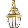 2151-01 - Livex Lighting - Monterey - One Light Outdoor Wall Sconce Antique Brass Finish with Clear Beveled Glass - Monterey