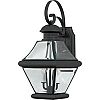 RJ8409K - Quoizel Lighting - Rutledge - 2 Light Outdoor Wall Lantern Mystic Black Finish - Rutledge