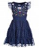 Epic Threads Toddler Girls Embroidered Dot Mesh Dress, Created for Macy's